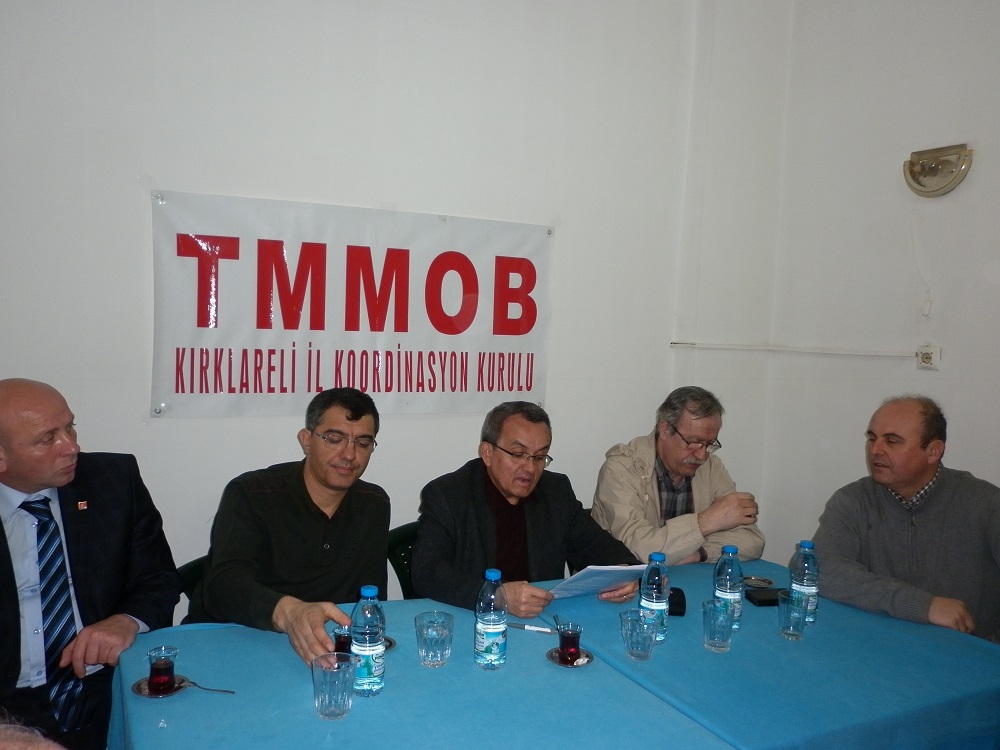 TMMOB KIRKLARELİ İKK BASIN AÇIKLAMASI