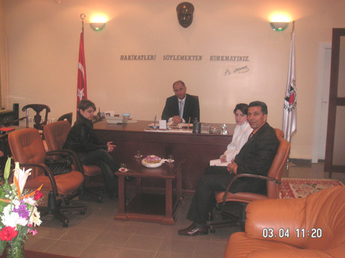 DİYARBAKIR VALİSİ'NE ZİYARET