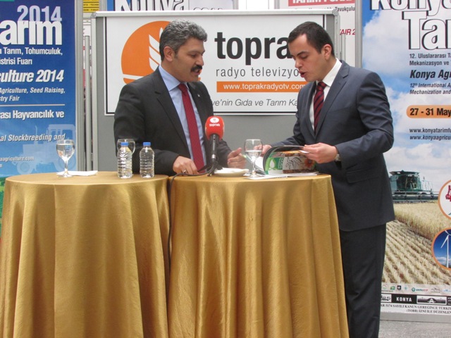 TOPRAK TV İLE TARIM FUARI'NDA RÖPORTAJ