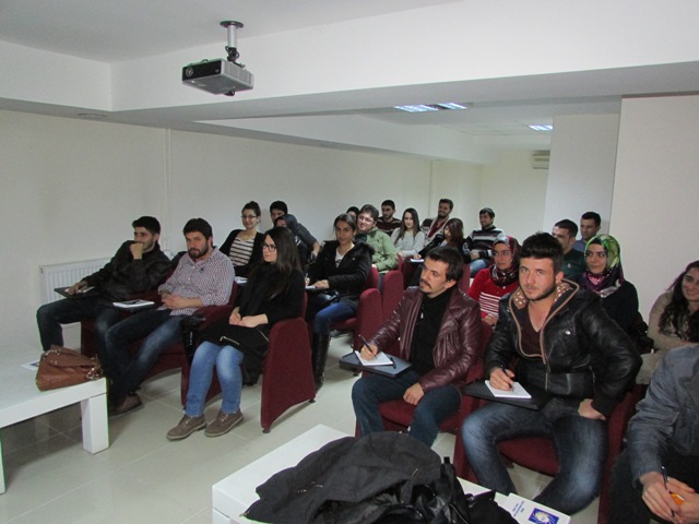TARIMSAL YAPILAR VE SULAMA BÖLÜMÜ ÖĞRENCİLERİNE ŞUBEMİZDE SEMİNER