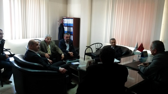 CHP BATTALGAZİ BELEDİYE BAŞKAN ADAYI ODAMIZI ZİYARET ETTİ