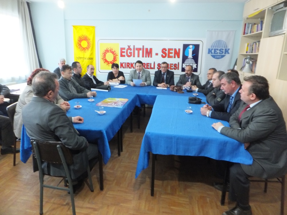 KIRKLARELİ`NDE BASIN AÇIKLAMASI VE KINAMA