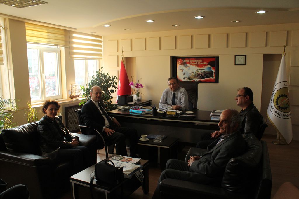 ATAKUM GIDA, TARIM VE HAYVANCILIK  İLÇE MÜDÜRLÜĞÜ' NE ZİYARET