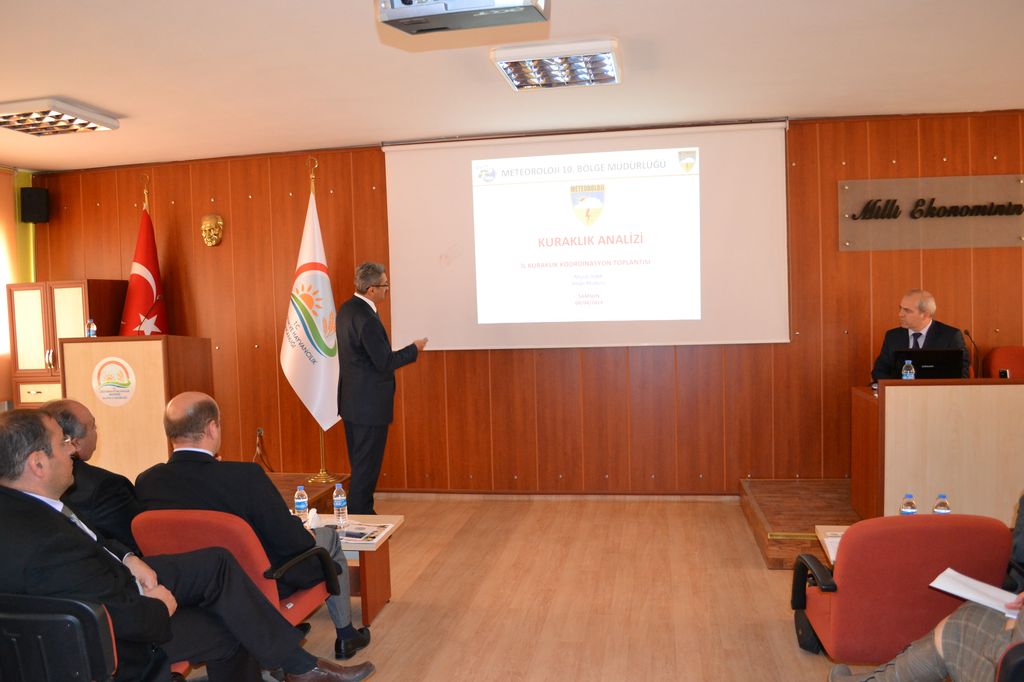 TARIMSAL KURAKLIK İL KRİZ MERKEZİ ÜYELERİ TOPLANTISI