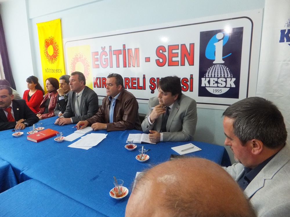 KIRKLARELİ DEMOKRATİK KİTLE ÖRGÜTLERİ TOPLANTISI