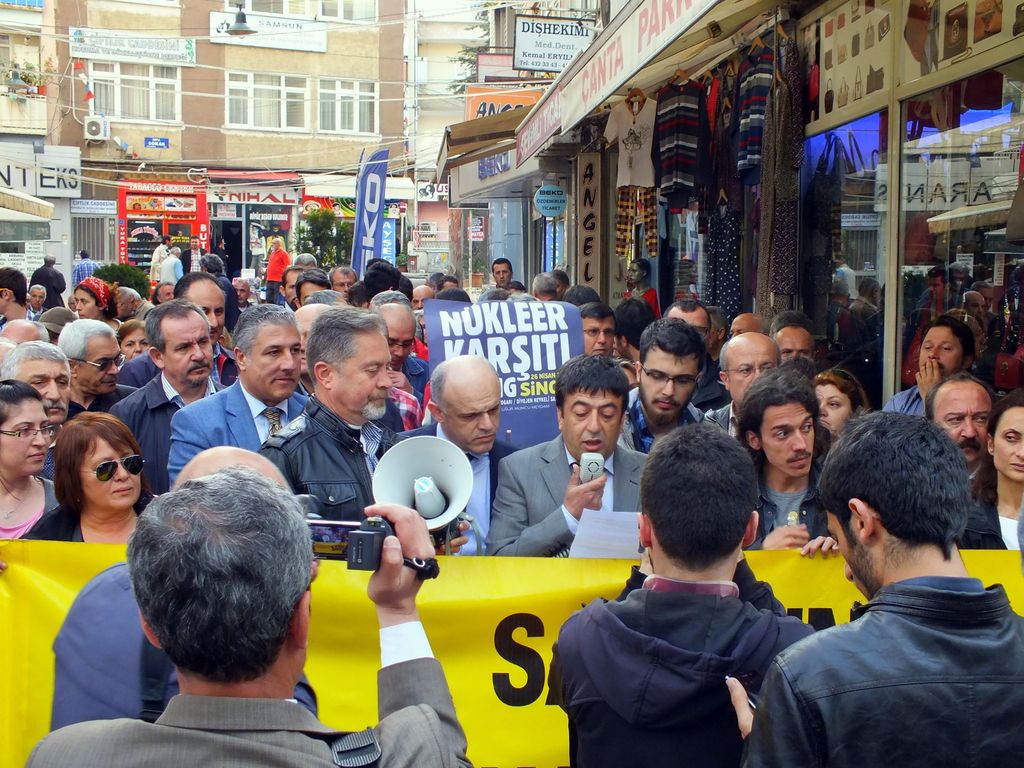 NÜKLEER KARŞITI MİTİNG BASIN AÇIKLAMASI