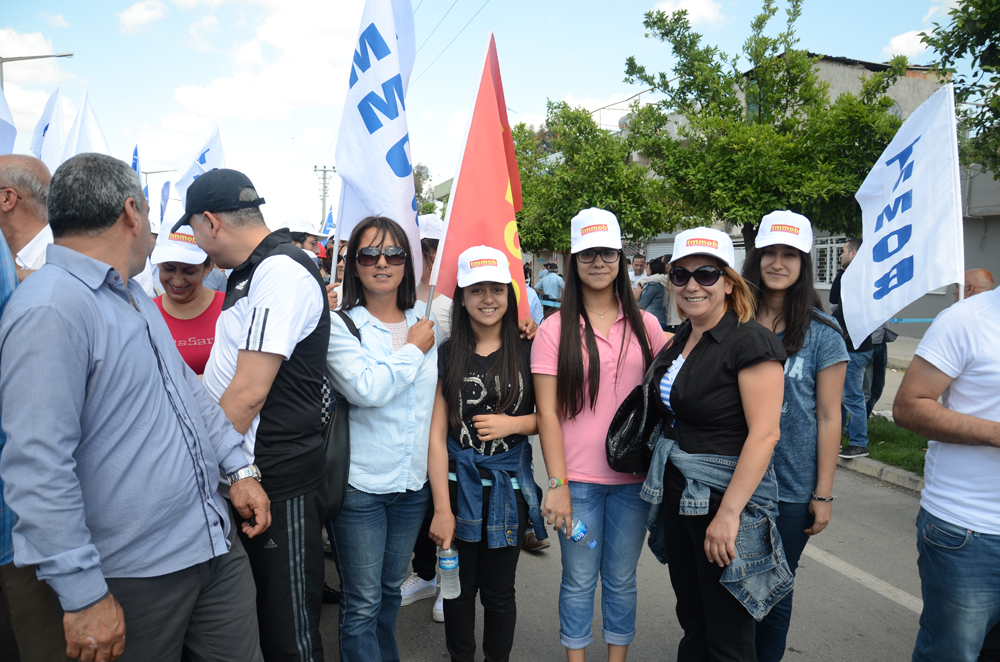ADANA'DA COŞKULU 1 MAYIS...