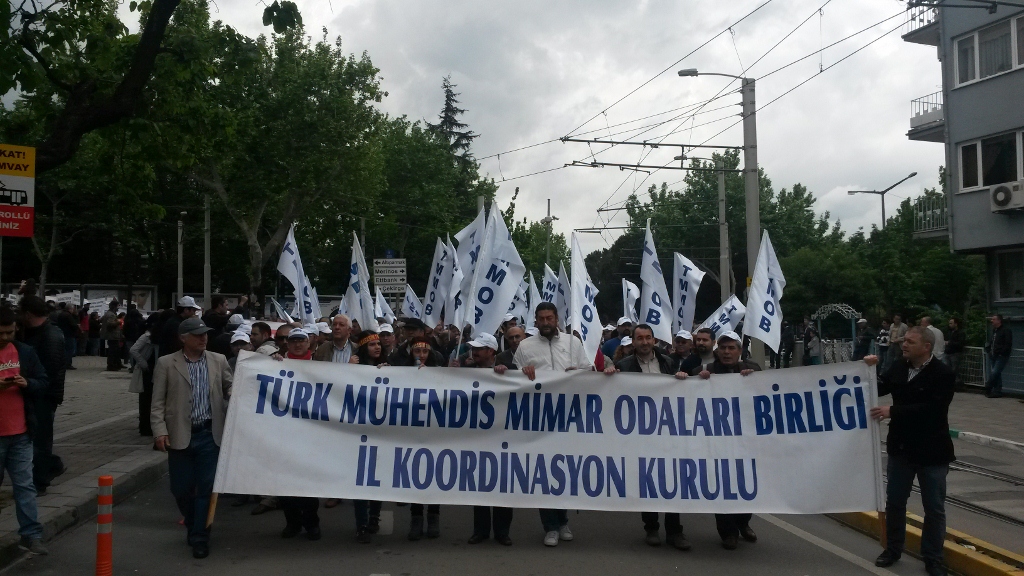1 MAYIS İŞÇİ VE EMEKÇİ BAYRAMINI ALANLARDA KUTLADIK