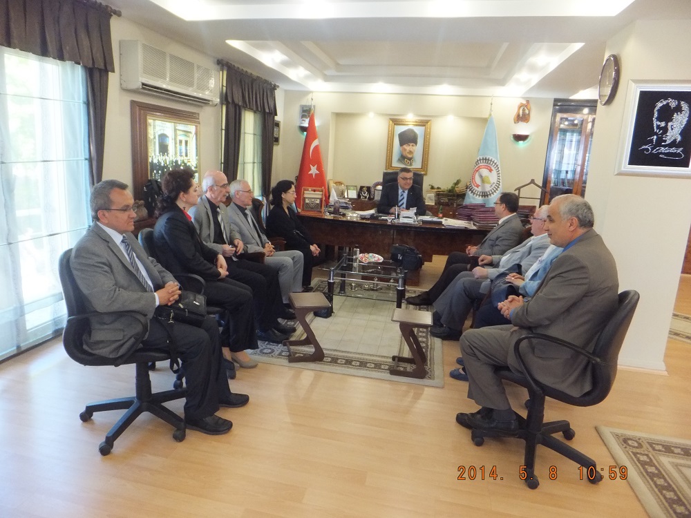 KIRKLARELİ KENT KONSEYİ KIRKLARELİ BELEDİYE BAŞKANINI ZİYARET ETTİ