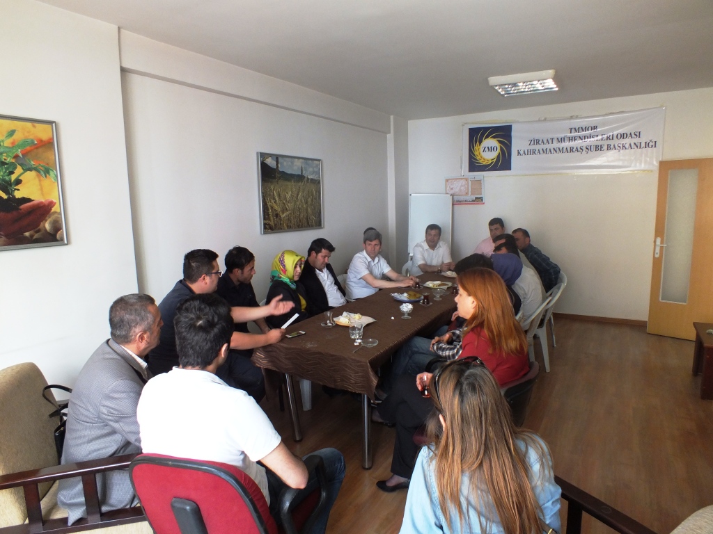 TARIM DANIŞMANLARIYLA TOPLANTI