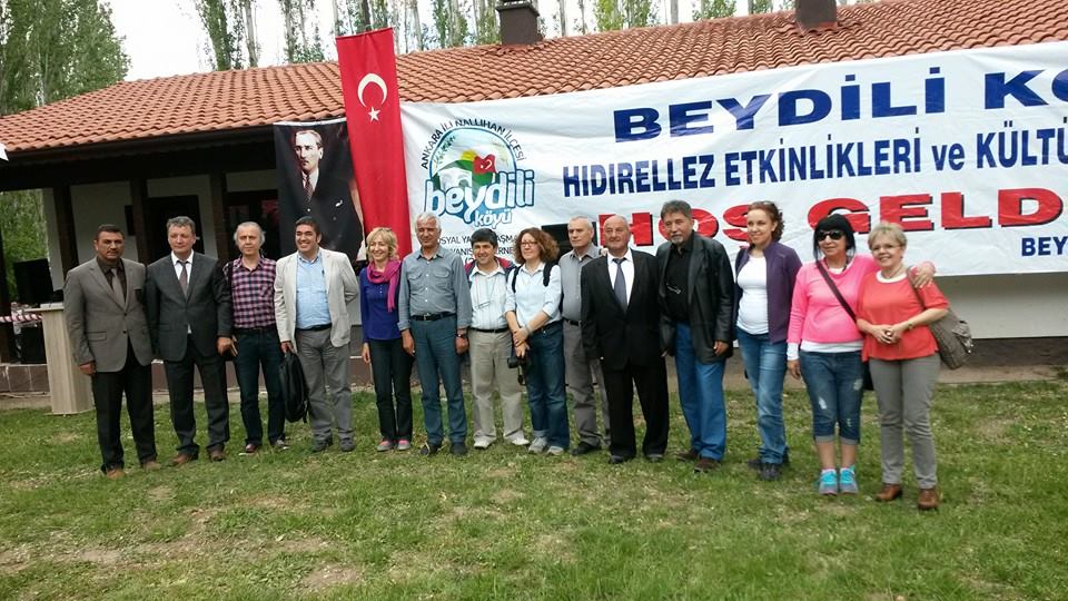 NALLIHAN BEYDİLİ KÖYÜNDE KİRAZ BAHÇESİ OLUŞTURULDU
