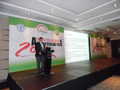 ULUSLARARASI AİLE ÇİFTÇİLİĞİ YILI ÇALIŞTAYI