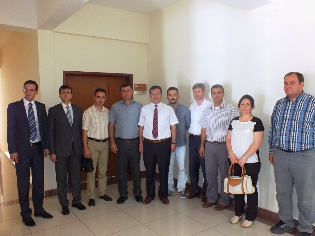 KSÜ ZİRAAT FAKÜLTESİ DEKAN VE YARDIMCILARINA ZİYARET