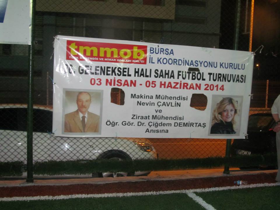 TMMOB BURSA İKK FUTBOL TURNUVASI FİNALİ VE ÖDÜL TÖRENİ 