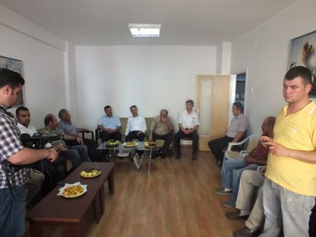 MHP İL TEŞKİLATININ ODAMIZI ZİYARETİ