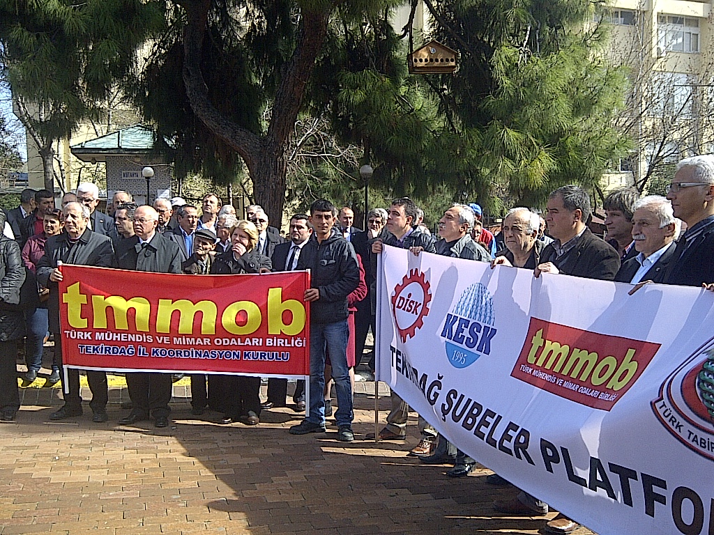 TMMOB İŞÇİ CİNAYETLERİNE KARŞI MÜCADELE GÜNÜ