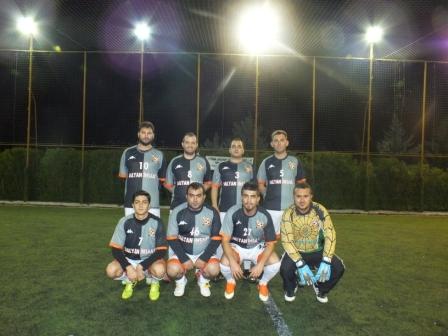 60 YIL ETKİNLİKLERİ TMMOB HALI SAHA FUTBOL TURNUVASI DÜZENLENDİ