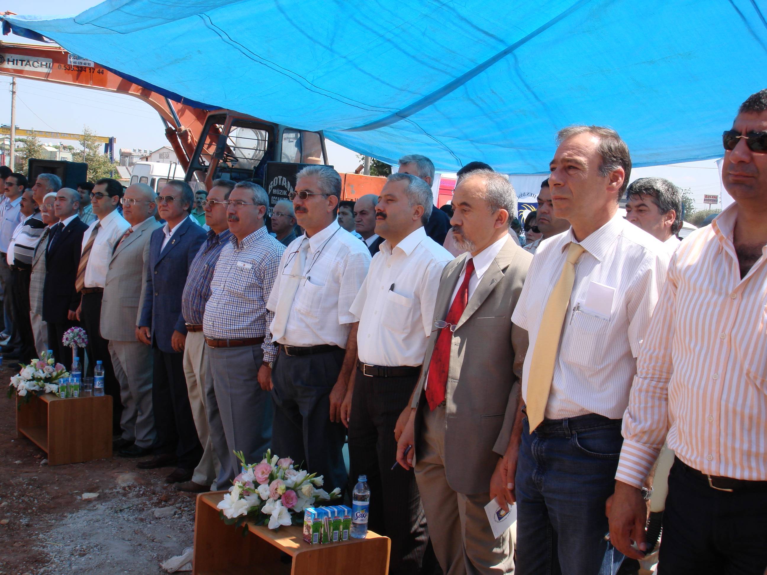 YENİ HİZMET BİNAMIZIN TEMELİ ATILDI