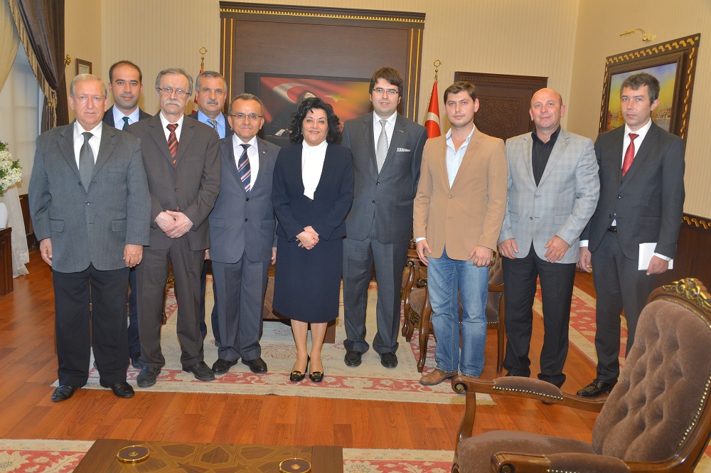 TMMOB KIRKLARELİ İKK`DAN KIRKLARELİ VALİSİNE  ZİYARET