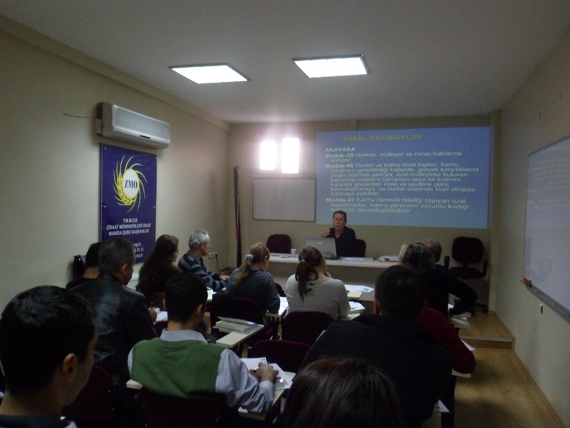 ŞUBEMİZ`DE BİLİRKİŞİ EĞİTİMİ DÜZENLENDİ