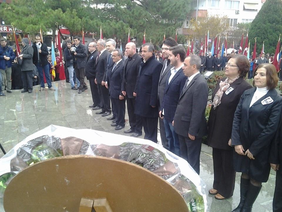 KIRKLARELİ`NDE ATATÜRK`Ü ANMA TÖRENLERİNE KATILDIK