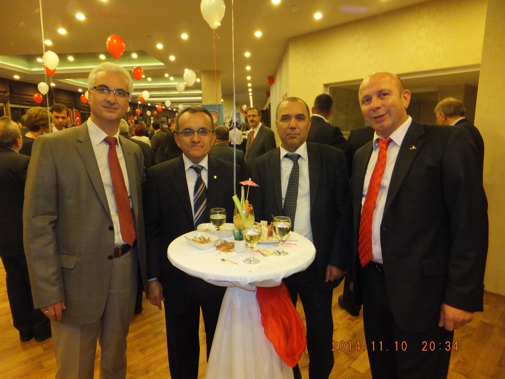 KIRKLARELİ`NİN KURTULUŞ RESEPSİYONUNA KATILDIK