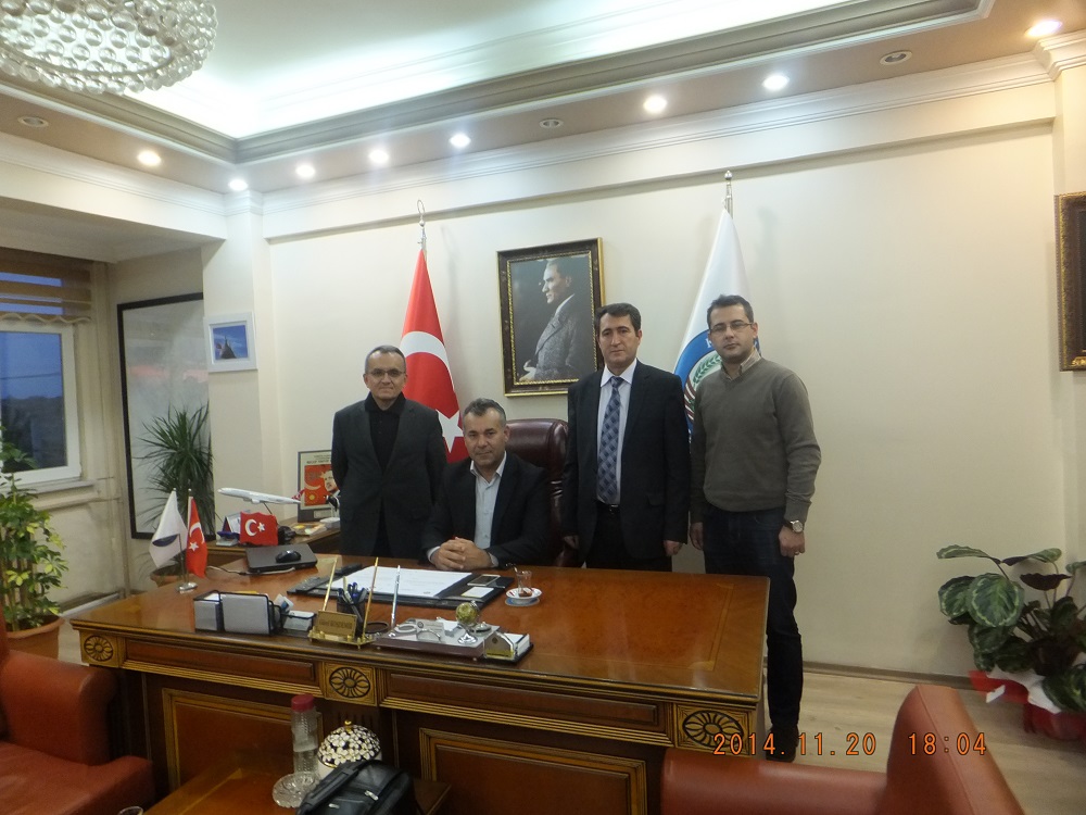 KIRKLARELİ İL TEMSİLCİLİĞİMİZDEN KAVAKLI BELEDİYESİNE ZİYARET