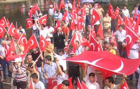 TERÖRE HAYIR MİNTİNGİNE KATILIM SAĞLADIK