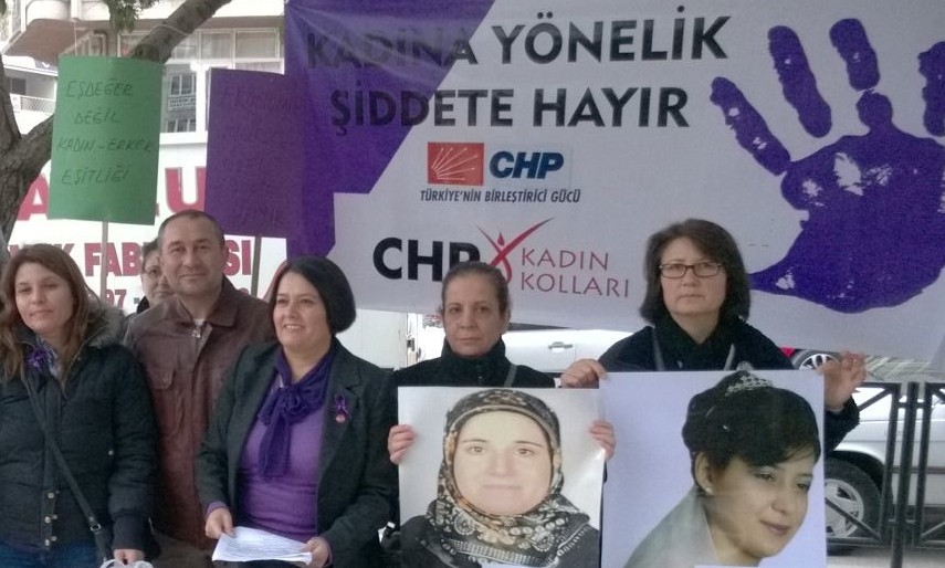 KADIN`A ŞİDDET`E HAYIR MİTİNGİNE KATILDIK