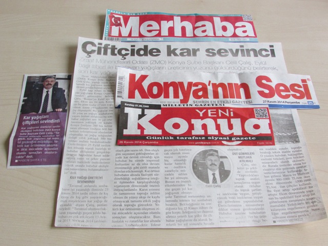 “KAR YAĞIŞLARI ÇİFTÇİYİ SEVİNDİRDİ”- MERHABA, “BEYAZ BEREKET”- KONYA’NIN SESİ, “BEREKET GETİRECEK” – YENİ KONYA, YENİ HABER, ANADOLUDA BUGÜN, ANADOLU MANŞET,MEMLEKET, HAKİMİYET