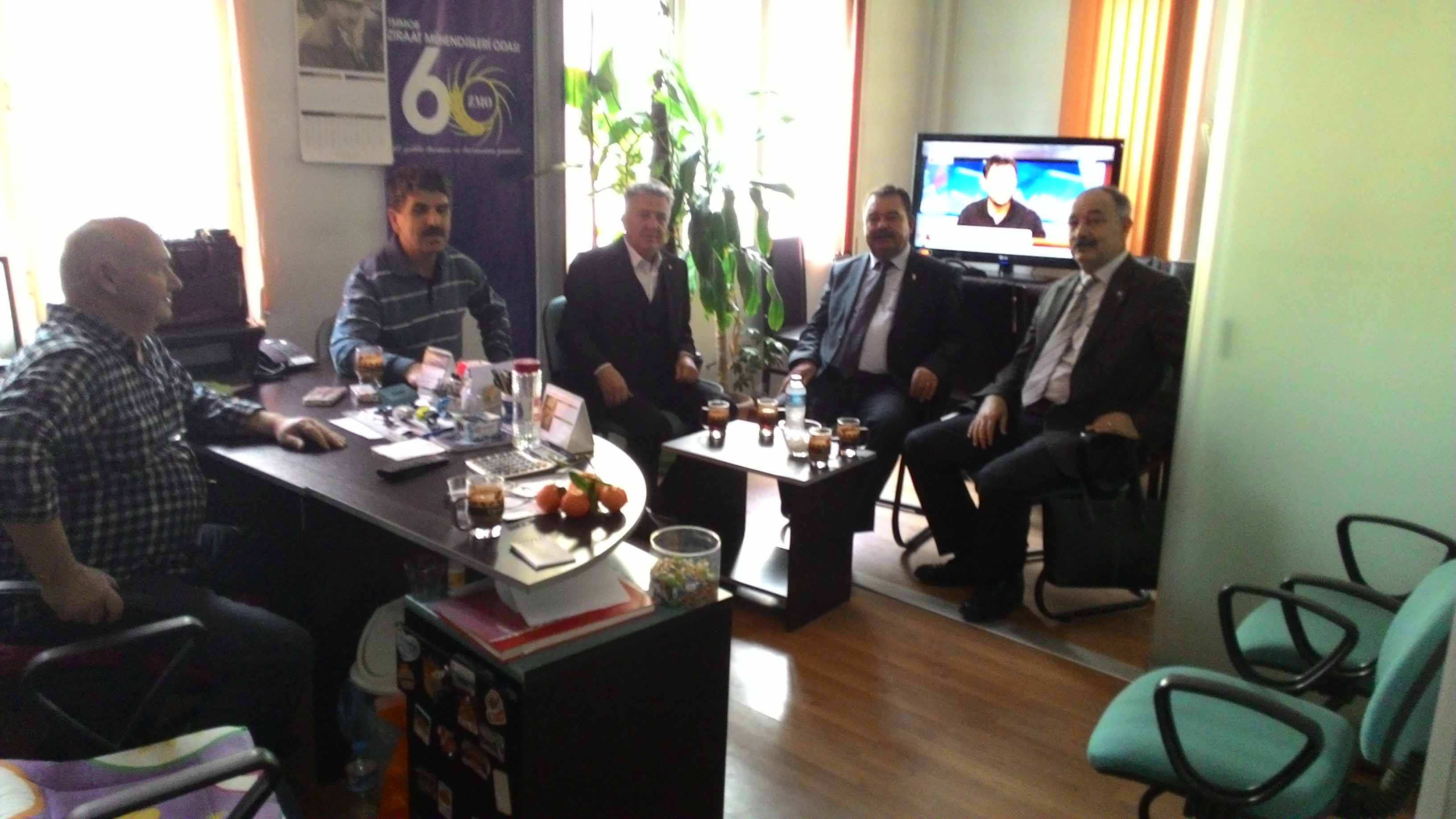 BÜYÜKŞEHİR BELEDİYESİ TARIMSAL HİZMETLER DAİRE BAŞKANLIĞI İLE TOPLANTI