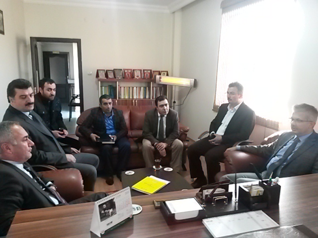 PROF. DR. İBRAHİM GEZER ŞUBEMİZİ ZİYARET ETTİ