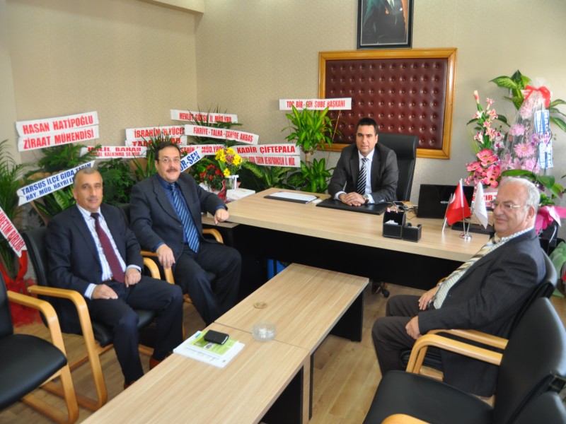 MERSİN İL GIDA TARIM VE HAYVANCILIK MÜDÜRLÜĞÜ`NE ZİYARET 