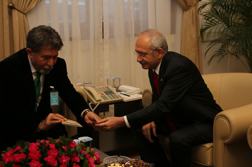 CHP GENEL BAŞKANI KILIÇDAROĞLU`NA ZİYARET
