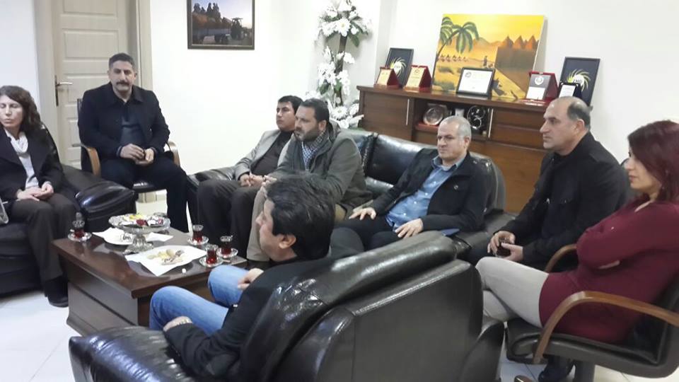 HDP URFA YÖNETİMİ ODAMIZI ZİYARET ETTİLER..