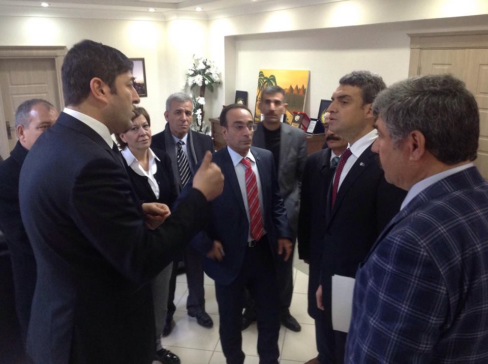 CHP BAŞKAN YARDIMCISI UMUT ORAN VE CHP İL YÖNETİMİ ŞUBEMİZİ ZİYARET ETTİ