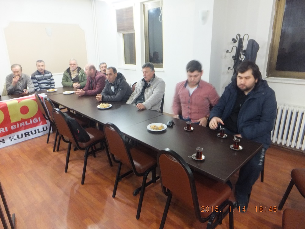 KIRKLARELİ`NDE TMMOB SMM ÜYELERİNİ BİLGİLENDİRDİ