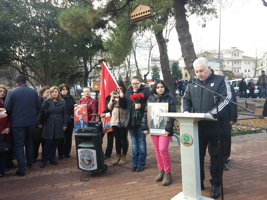 UĞUR MUMCU`YU ANMA ETKİNLİKLERİNE KATILDIK