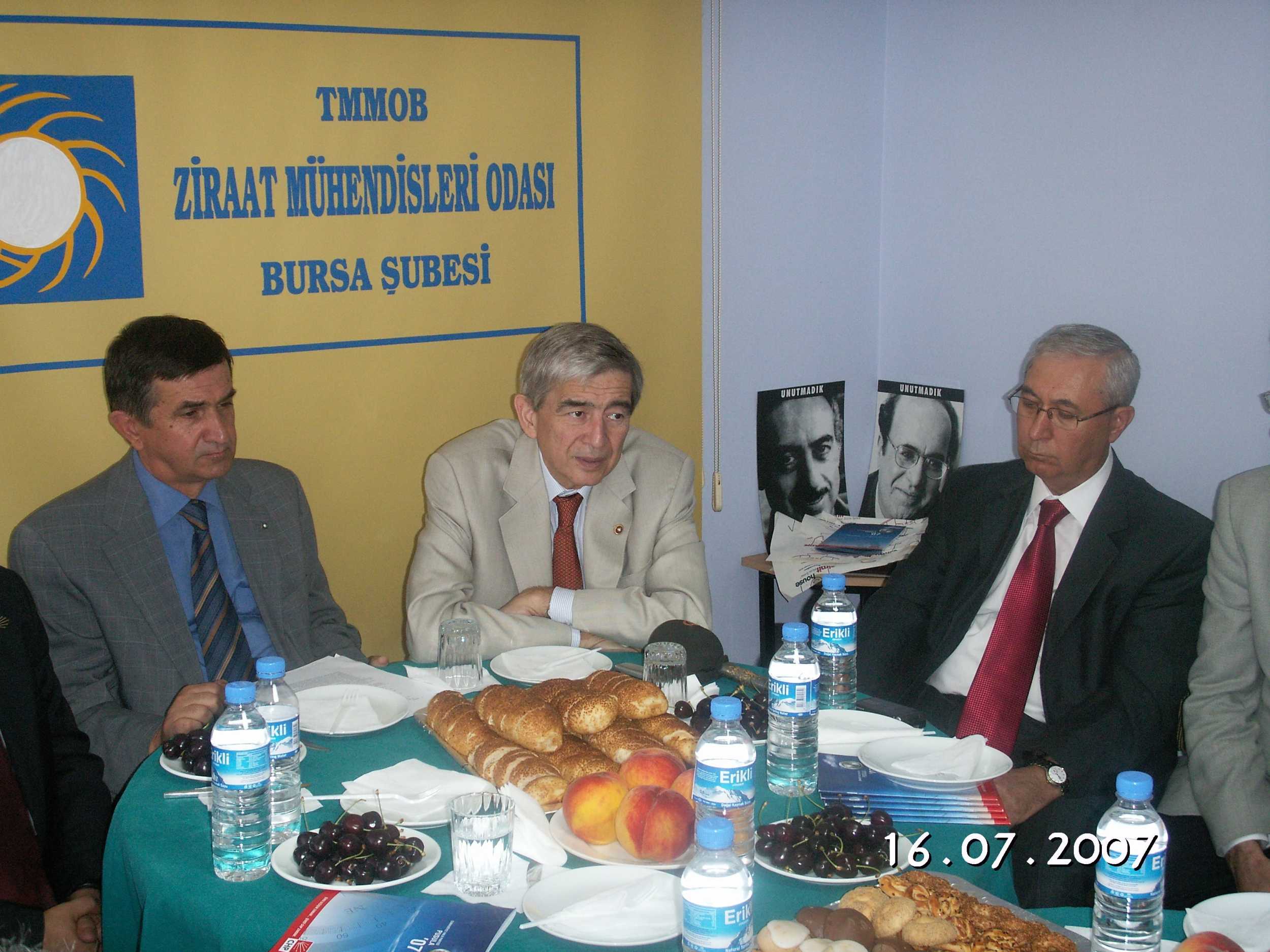 CHP GENEL BAŞKAN YARDIMCISI ONUR ÖYMEN ŞUBEMİZİ ZİYARET ETTİ