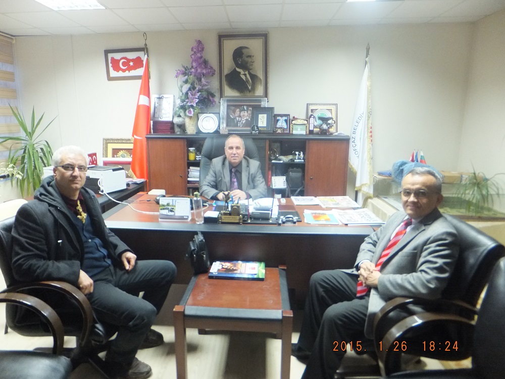 ZMO KIRKLARELİ İL TEMSİLCİLİĞİNDEN KOFÇAZ BELEDİYE BAŞKANLIĞI`NA ZİYARET