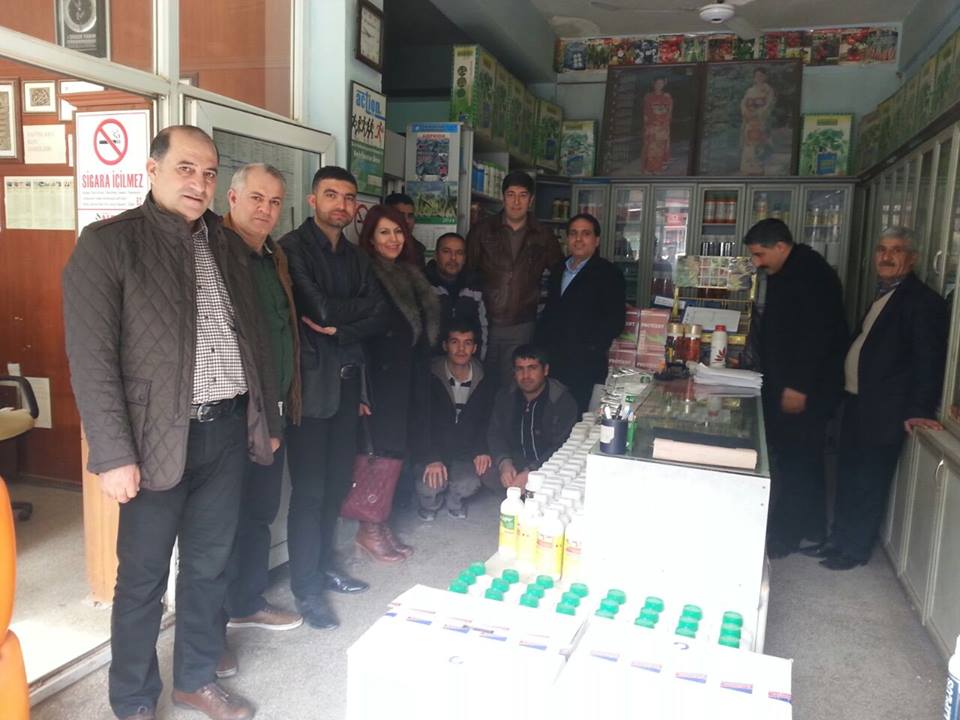 İLÇELERE ZİYARET...