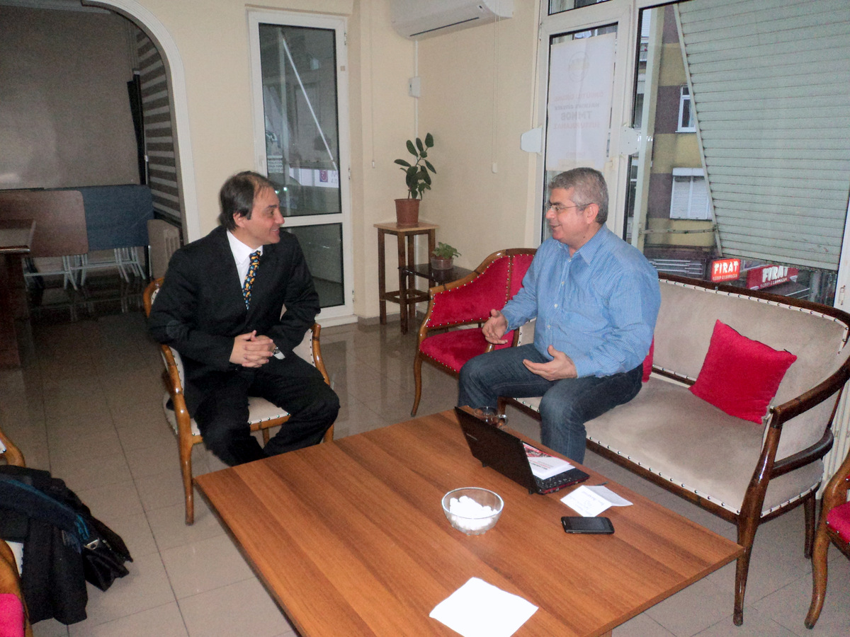 İŞÇİ PARTİSİ`NDEN ŞUBEMİZE ZİYARET