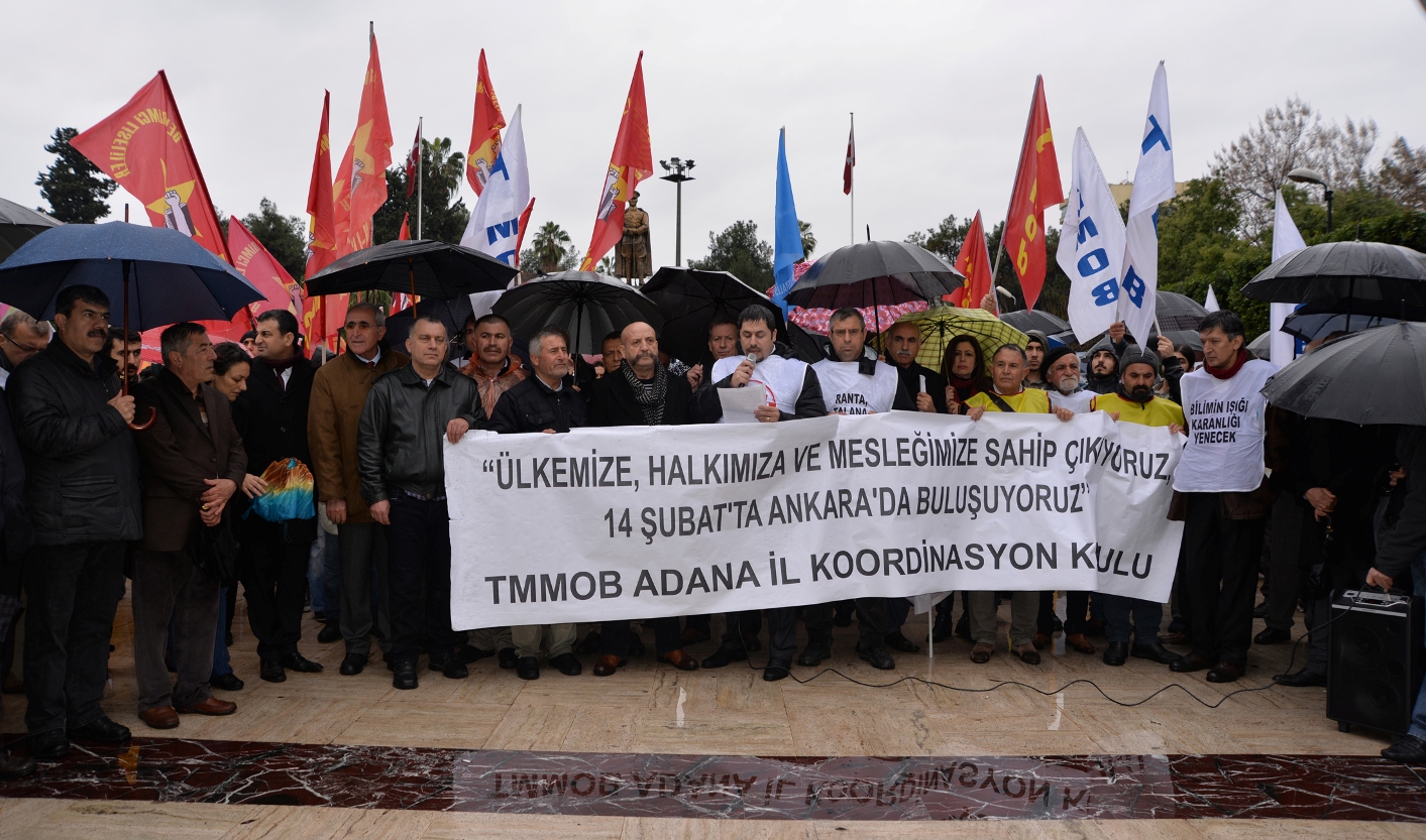 ÜLKEMİZE, HALKIMIZA, MESLEĞİMİZE SAHİP ÇIKIYORUZ