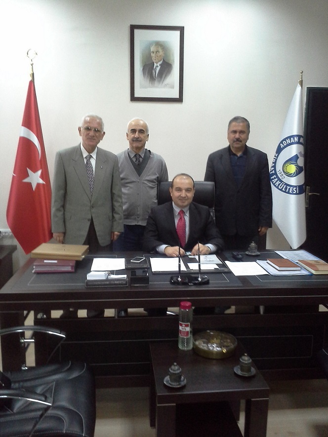 ZİRAAT FAKÜLTESİ YÖNETİMİNİ ZİYARET