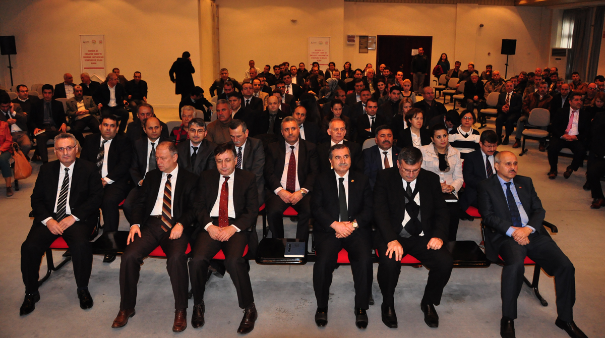 ORGANİK TARIM VE HAYVANCILIK STRATEJİSİ VE EYLEM PLANI PROJESİ TOPLANTISI
