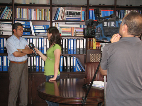 KANAL 1 İLE RÖPORTAJ