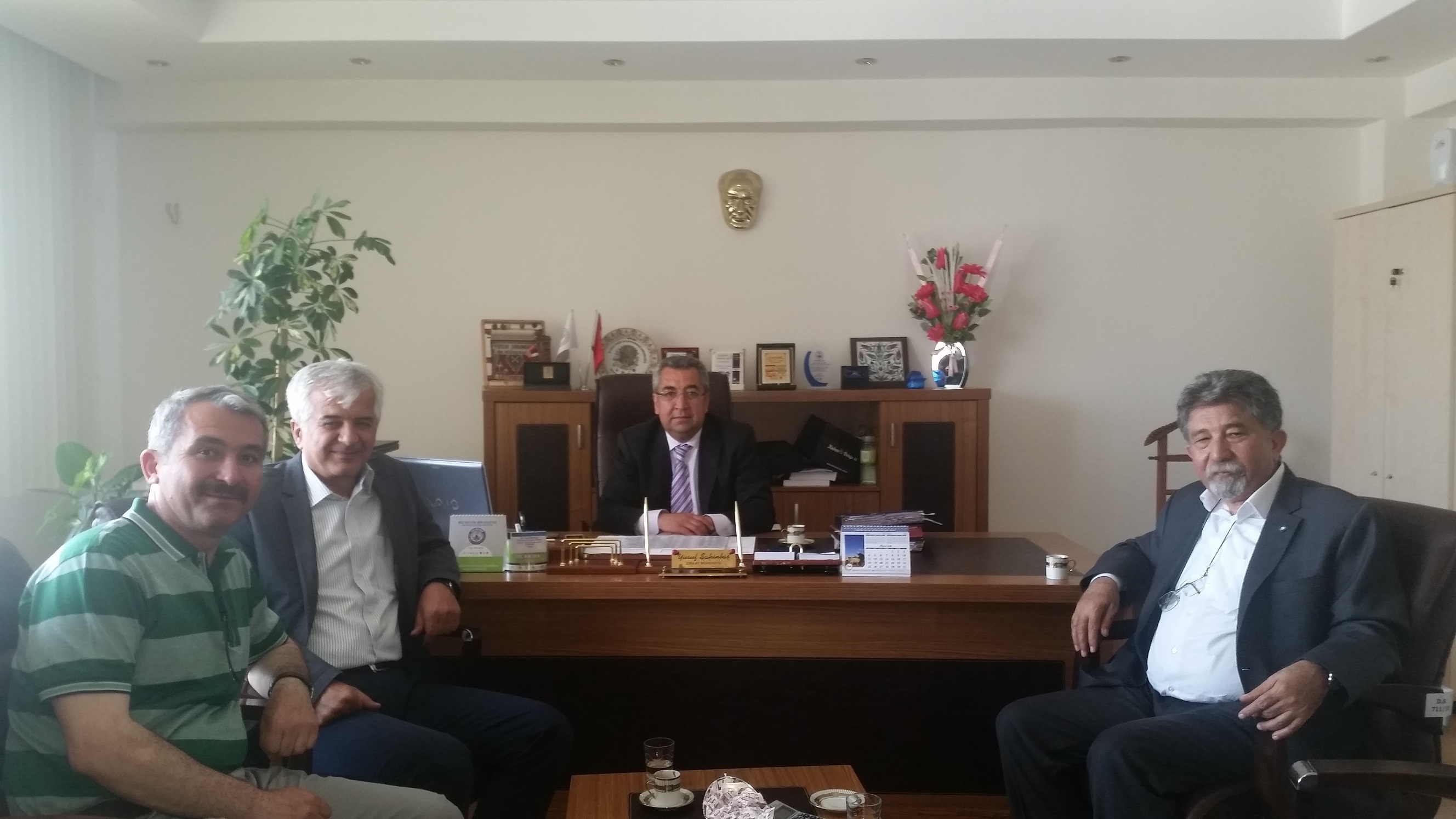 ÇORUM İL TEMSİLCİLİĞİMİZ VE TARIM MÜDÜRLÜĞÜ`NE ZİYARET