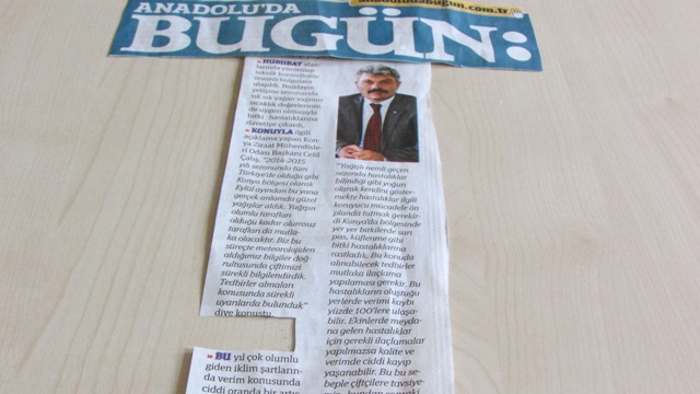 "FAZLA YAĞIŞIN NEDEN OLACAĞI HASTALIKLARA DİKKAT EDİLMELİ"-ANADOLU’DA BUGÜN