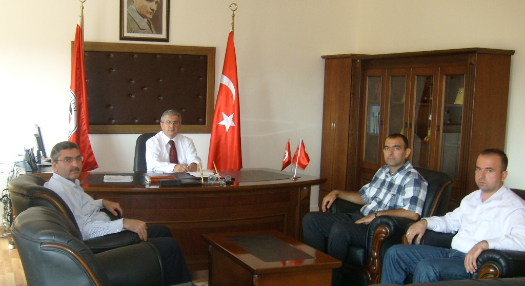 KASTAMONU ÜNİVERSİTESİ FEN EDEBİYAT FAKÜLTESİ DEKANINI ZİYARET ETTİK