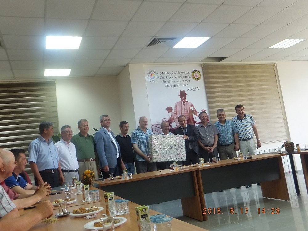KIRKLARELİ TİCARET BORSASINDA İLK ÜRÜN ARPANIN SATIŞ TÖRENİNE KATILDIK